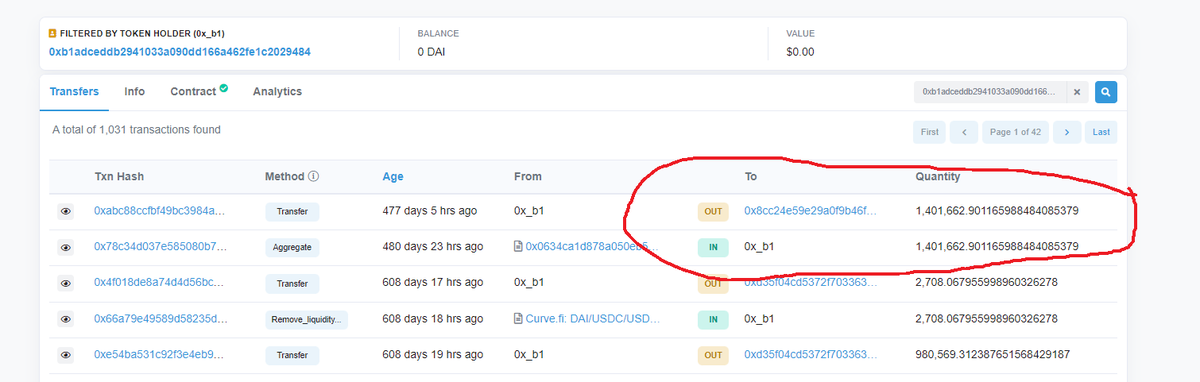 CryptoChris1234's tweet photo. My word for Jason Stone is "Memorialize." 😂
1.4M DAI
#jasonstone #celsius #CelsiusNetwork #0x_b1 https://t.co/MHtPg4kZ7N