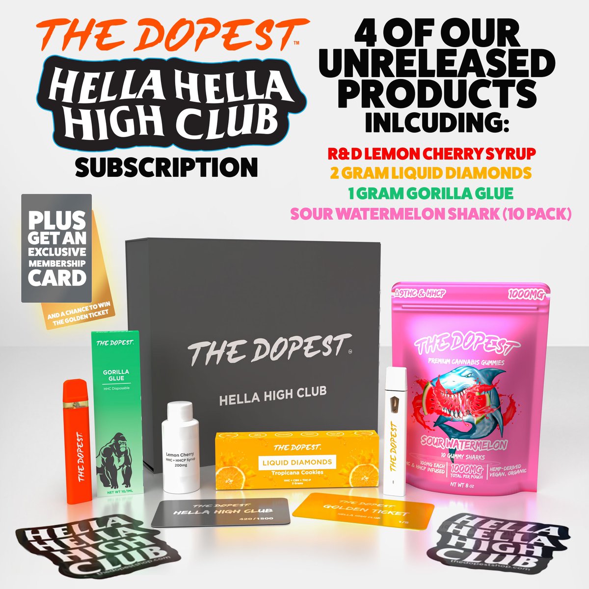 The Dopest Shop on Twitter "Month 3 of the by