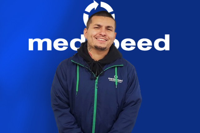 MedSpeed's tweet photo. When the unexpected happens on the job, how would you react? MedSpeed's LSR, Johnny Rodriguez, jumped into action. Read more on how Johnny went the extra mile to help save a life on his route. https://t.co/jhxMCr1bo6
#MedSpeed #homehealth https://t.co/da60r7vzF0