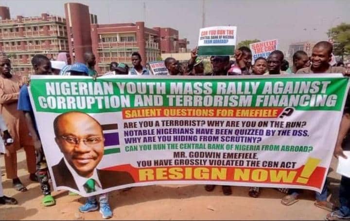 Emefele must return the money.
CBN Governor must resign 

Support Gudaji Kazaure Committee 

CBN Governor must be jailed for putting Nigerian economy backward

#Support_Gudaji_Kazaure_On_CBN_Issue

#Emefele_Must_Risign