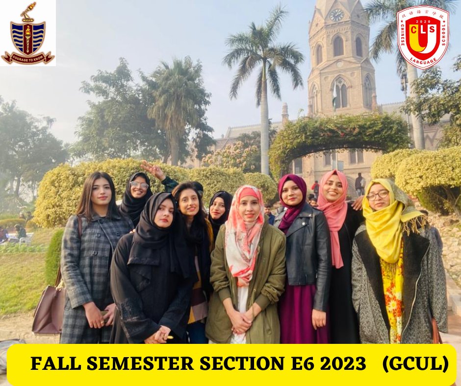 Chineseschoolpk's tweet photo. #picturewithstudents GC University Lahore  #fallsemester2023  #sectionE6 #computersciencedepartment
#gcul #汉语 #hanyu #汉语语言学校  #semestergoals #hsklevel1 #HSK  #HSKStandardCourse #chineselanguagelearning  #hsk #education #students #teachers #uni
Chinese Language School https://t.co/vEmvx99dPw