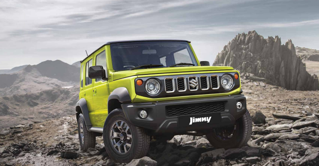 ExpressDrives's tweet photo. The new @Maruti_Corp Jimny will be available in 5 colour options @AEMotorShow 
#AutoExpo2023 #AutoExpowithFE https://t.co/5vC5JwJG1R