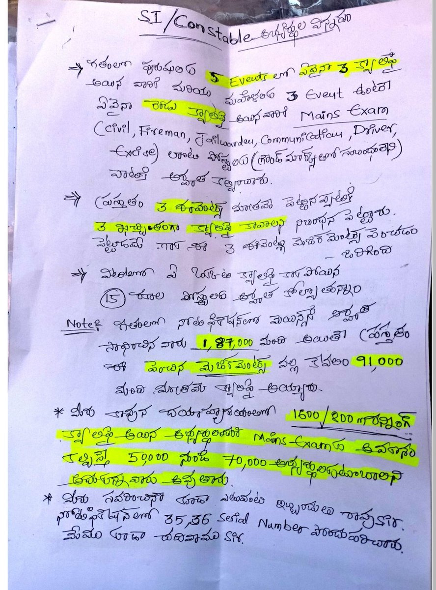 SHIVA6666666666's tweet photo. @KTRTRS పోలీస్ అభ్యర్థులు న్యాయం కోసం ఎదురుచూపు
రన్నింగ్ లో క్వాలిఫై అయినా వాళ్ళకి మేన్స్ కి అవకాశం ఇవ్వండి @KTRTRS @KTR_News @trsharish @RaoKavitha @DrTamilisaiGuv @rashtrapatibhvn @RSPraveenSwaero @THHyderabad @bandisanjay_bjp @ANI @TOIIndiaNews @toi @TOIHyderabad @ndtv @DayakarRao2019 https://t.co/hDR2w9Jgc5