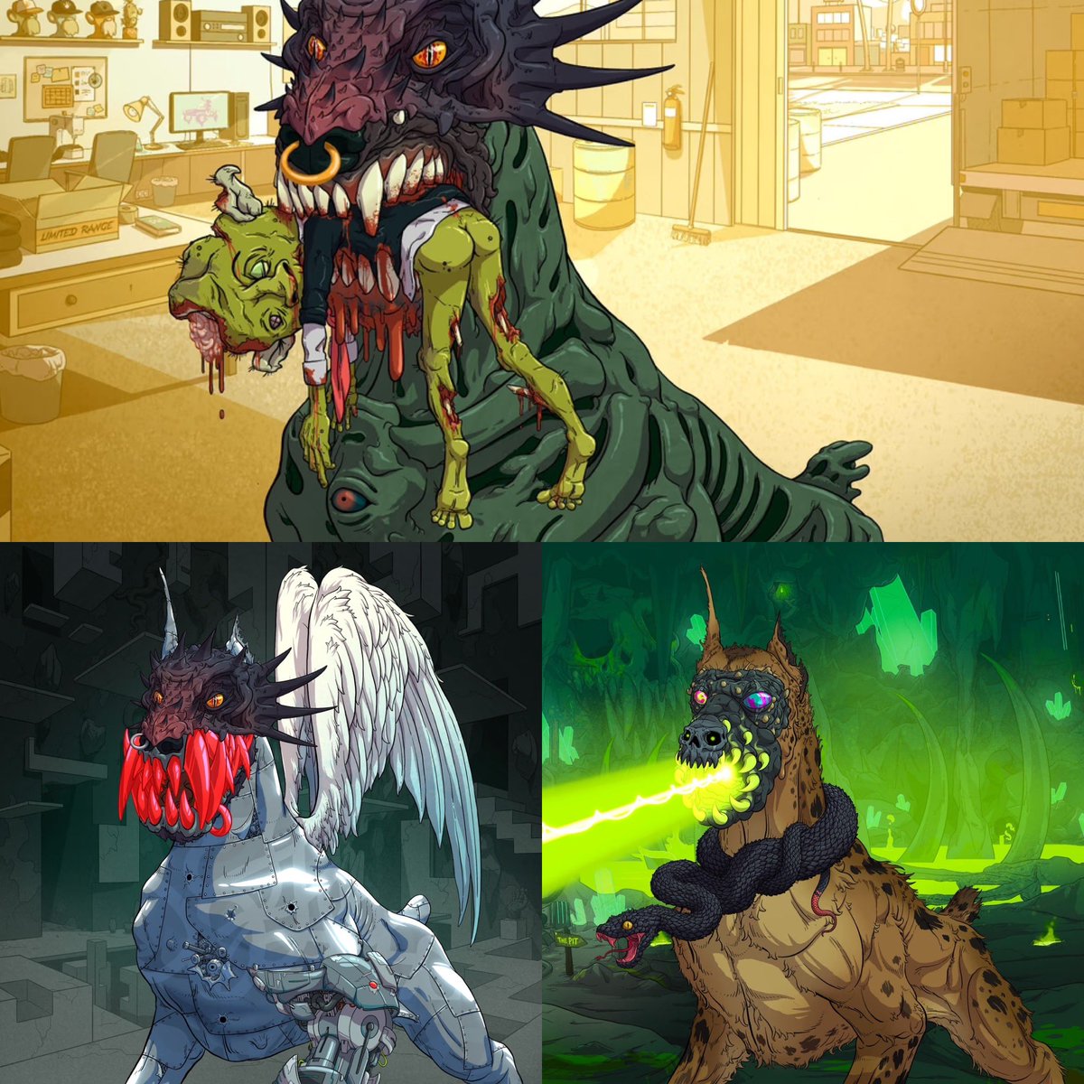 No mega, but reveal some rare <a href="/MutantHounds/">Mutant Hounds</a> 

Congrats <a href="/lior_eth/">lior.eth (Lior Messika)</a>