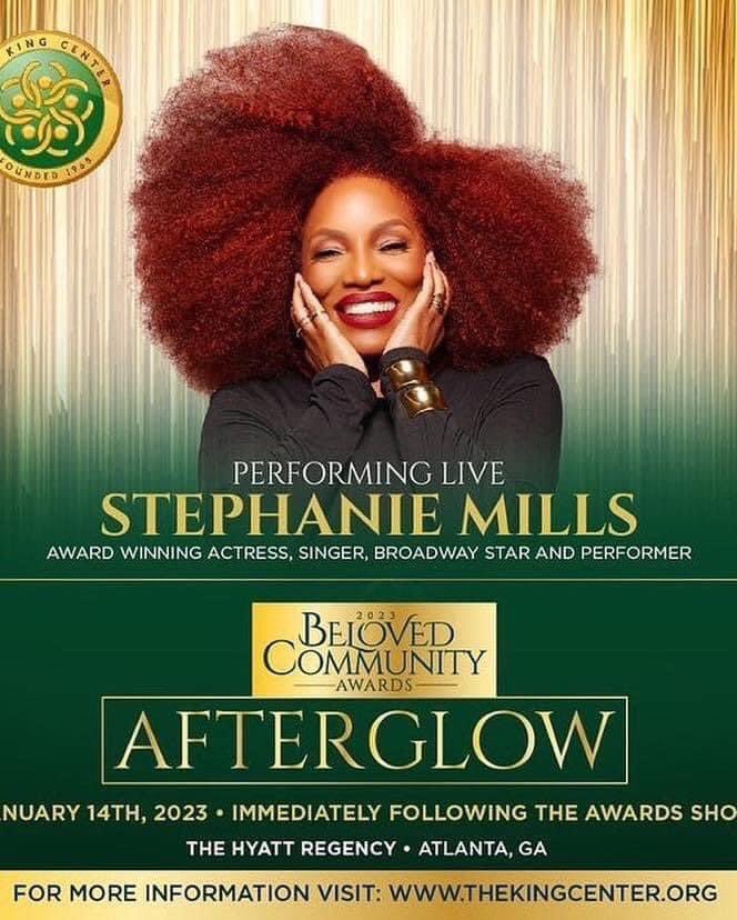 This weekend! #StephanieMills #Tour #2023 #LetsGo #ProfessionalSinger #NJ #ATL #RnB #BGV