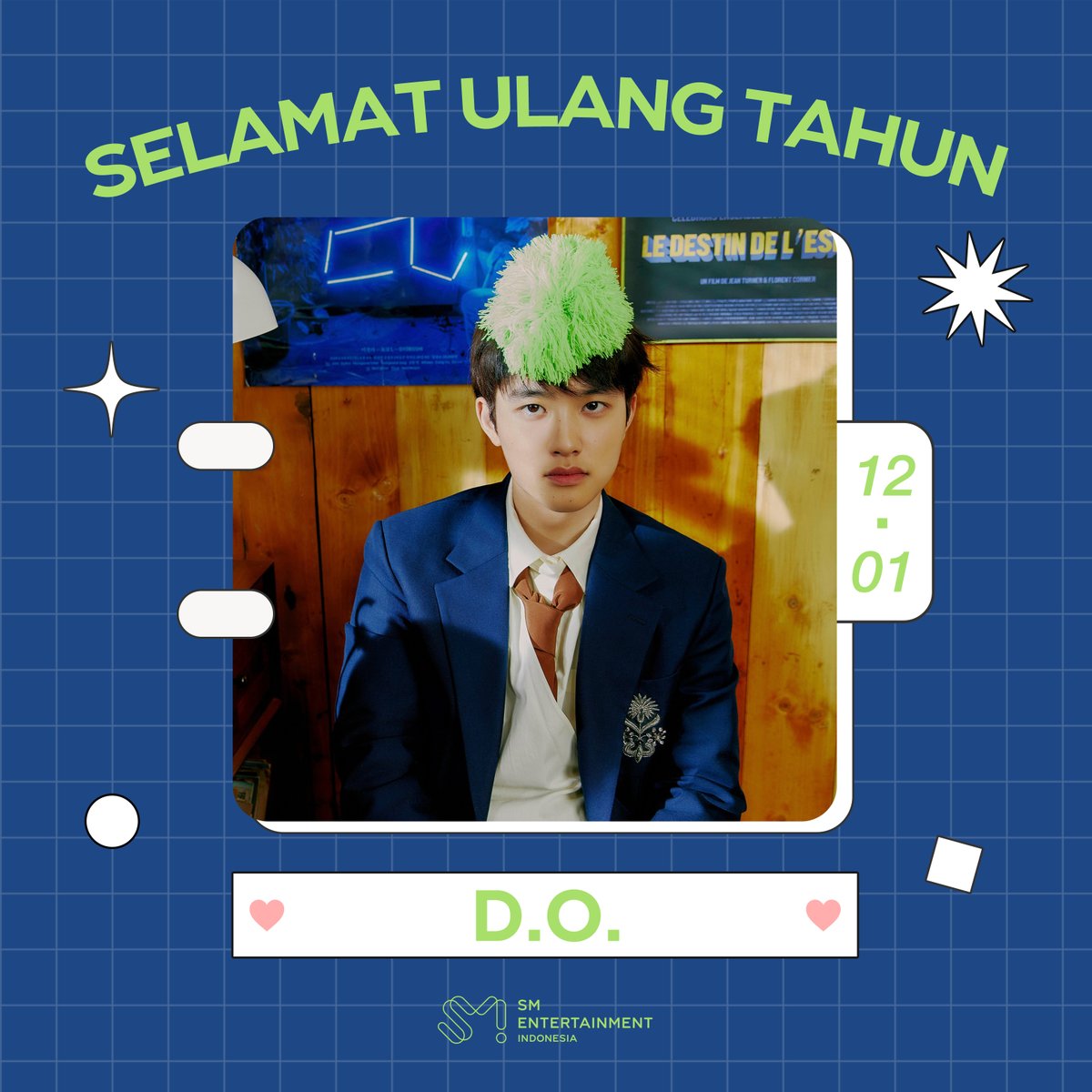 SMTOWN_Idn's tweet photo. Selamat ulang tahun, D.O.✨

Happy birthday, D.O.✨

#HappyDODay
#DO #EXO
@weareoneEXO https://t.co/euPfSMEcvv