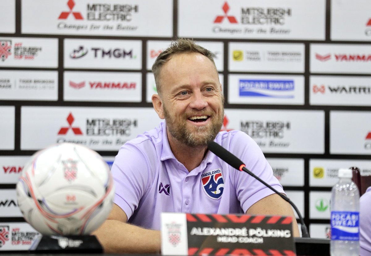 AFFPresse's tweet image. AFF Mitsubishi Electric Cup 2022 - FINAL 1

&quot;Tomorrow will be a difficult match. However, the team and I have a plan and hope to stop Nguyen Tien Linh and have a good match against Vietnam.&quot; - Thailand defender Kritsada Kaiman

#AFF
#AFFMitsubishiElectricCup2022
#AMEC2022