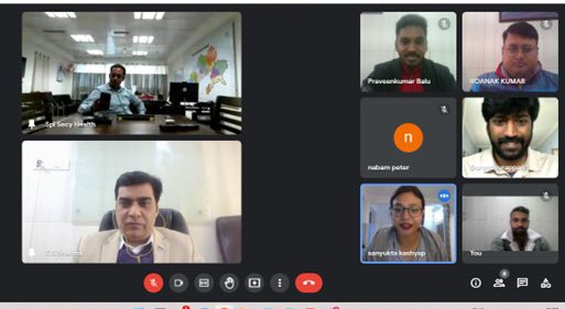 Meeting held by PMU CSUAS (Certification Scheme for #Unmanned #Aircraft Systems) <a href="/PADD_QCI/">PADD_QCI</a> with Dept of Health &amp; Family Welfare, Arunachal Pradesh to discuss areas of collaboration aimed to promote #quality ecosystem in #drones for various critical sectors such as #health.