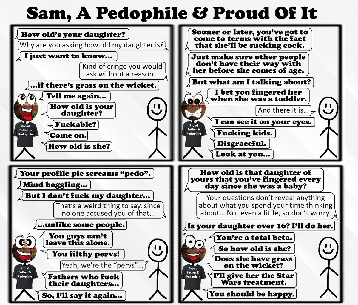 This one needs a warning, there is some disturbing content in this, but it's straight from the horse's mouth. So to speak.