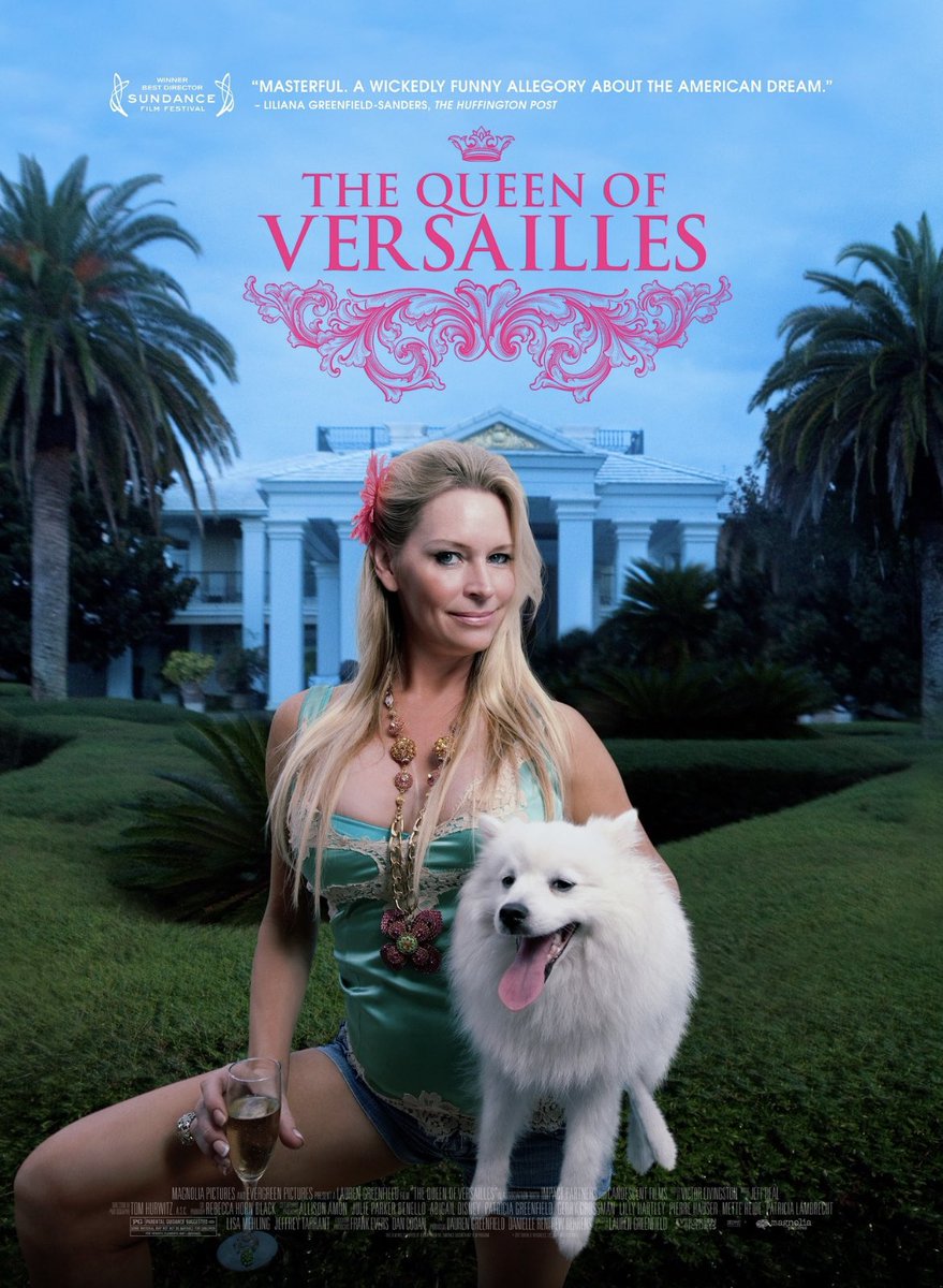 Lulamaybelle's tweet photo. Hold the phone: did y’all know - a
10 years later - there’s a sequel to Lauren Greenfield’s brilliant doc QUEEN OF VERSAILLES?!

QUEEN OF VERSAILLES REIGNS AGAIN is now - as I predicted in my review back in 2012 that it would become - a TV series [streaming on #HBOMax]. https://t.co/5aRcFOPlXk