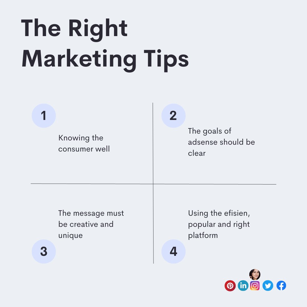 nasrinnahar21's tweet photo. ✍️The Right Marketing Tips
#smm #digitalmedia #digitalmarketar #tips #suscess #seo https://t.co/LV8VpFae2Z