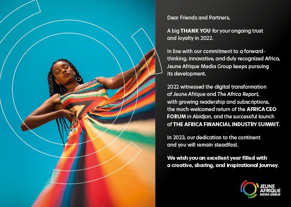 Happy New Year to my Twitter family! May 2023 bring you joy, serenity and success for you and your loved ones.
#HappyNewYear2023 #TwitterFamily #Africa