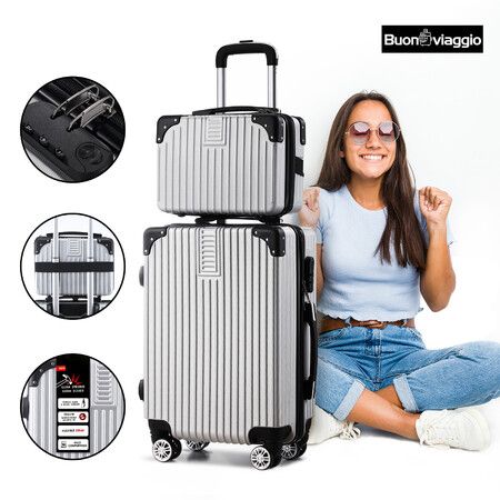 CrazySalesAus's tweet image. 2 Piece Luggage Set bit.ly/3ZmKeCa #checkedbag #luggage #suitcase #carryon #carryonsuitcase #travelling #travel #outdoor #tsalock #traveller #vanitybag #family #solo
