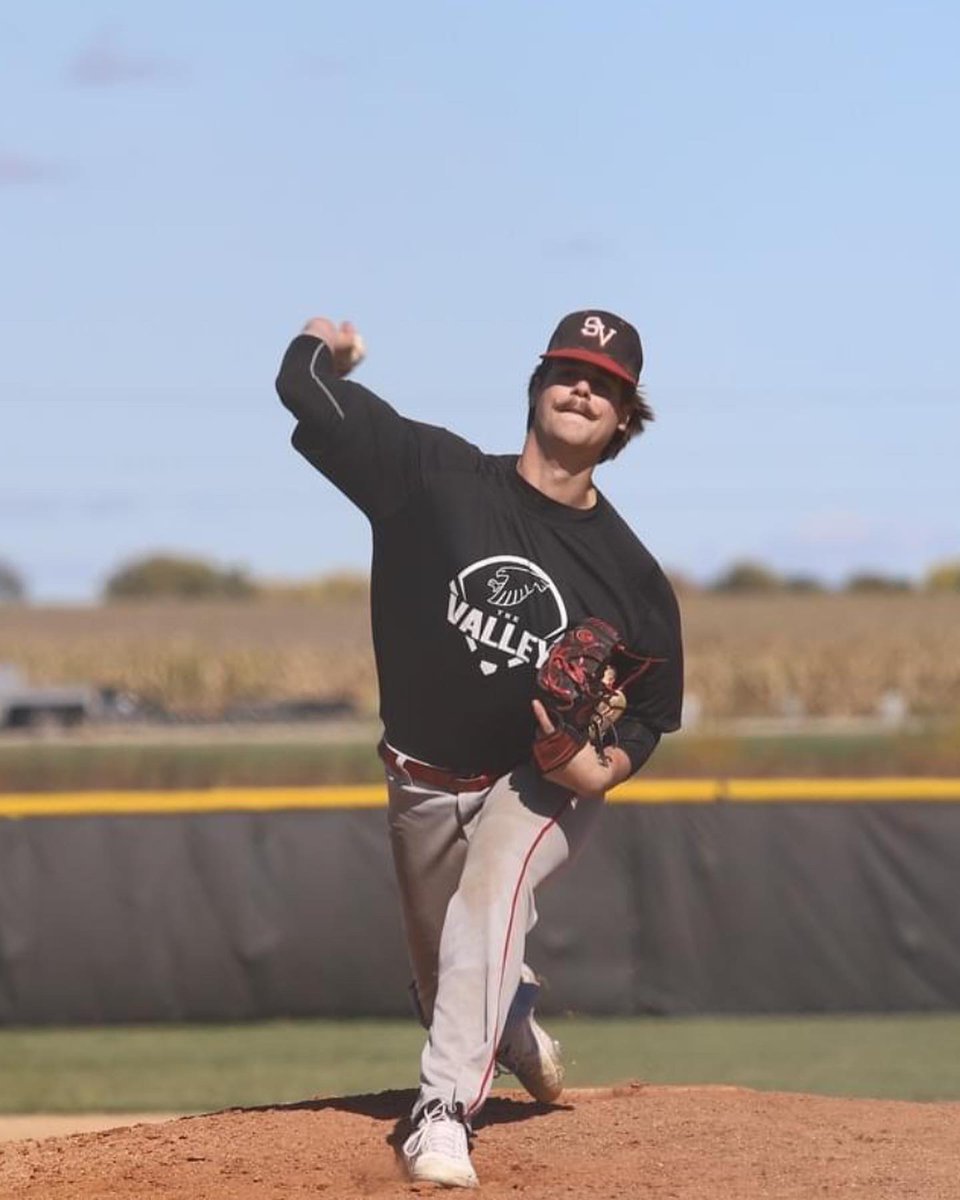 Another great day to be a Viking! Sophomore hard thrower Tommy Walsh <a href="/twalsh331/">Tommy Walsh</a>(Sauk Valley CC/Crystal Lake South HS, IL) commits to be a Viking in Fall 2023. Walsh is a 6'5 RHP, throws mid to high 80's, will be a great addition to the Viking staff! <a href="/VikingAthletics/">Viking Athletics</a> <a href="/GVBaseball_/">Grand View Baseball</a>