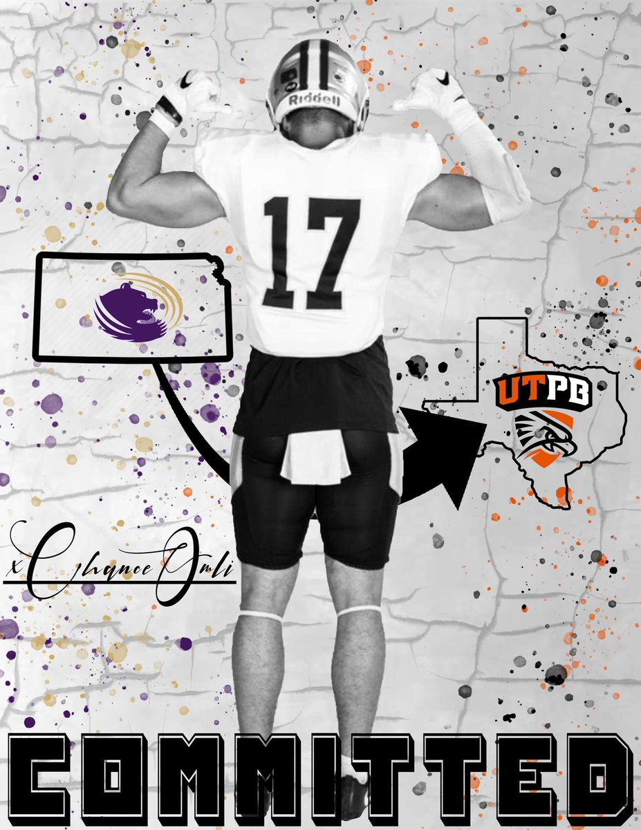 El Dorado, Kansas ➡️ Odessa, Texas
Excited to announce my commitment to the University of Texas Permian Basin!