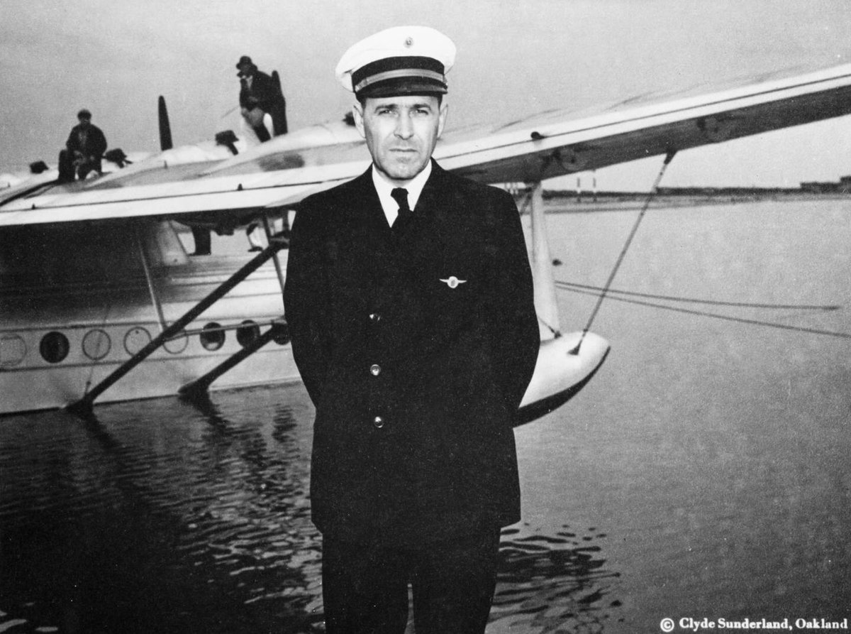 On the loss of Captain Musick and his crew. - Needless to say, everyone connected with Pan American Airways is deeply grieved at the untimely fate of Captain Musick and his splendid crew. It is an irreparable blow to our company, and will be a distinct loss to American aviation.