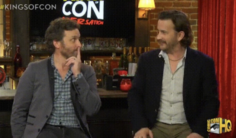 ConKings's tweet photo. These guys have the best rapport π From #kingsofconversation again
@KingsOfCon @RobBenedict @dicksp8jr https://t.co/Y8NgidNgzR