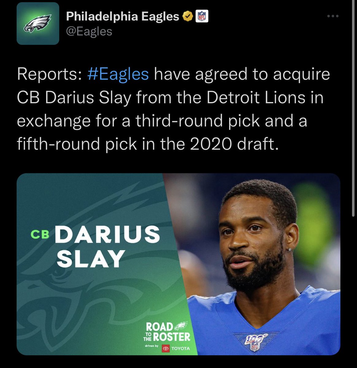 PHLEaglesNation's tweet photo. Thankful every day. 🙏🏻 https://t.co/2pe6CF57mk
