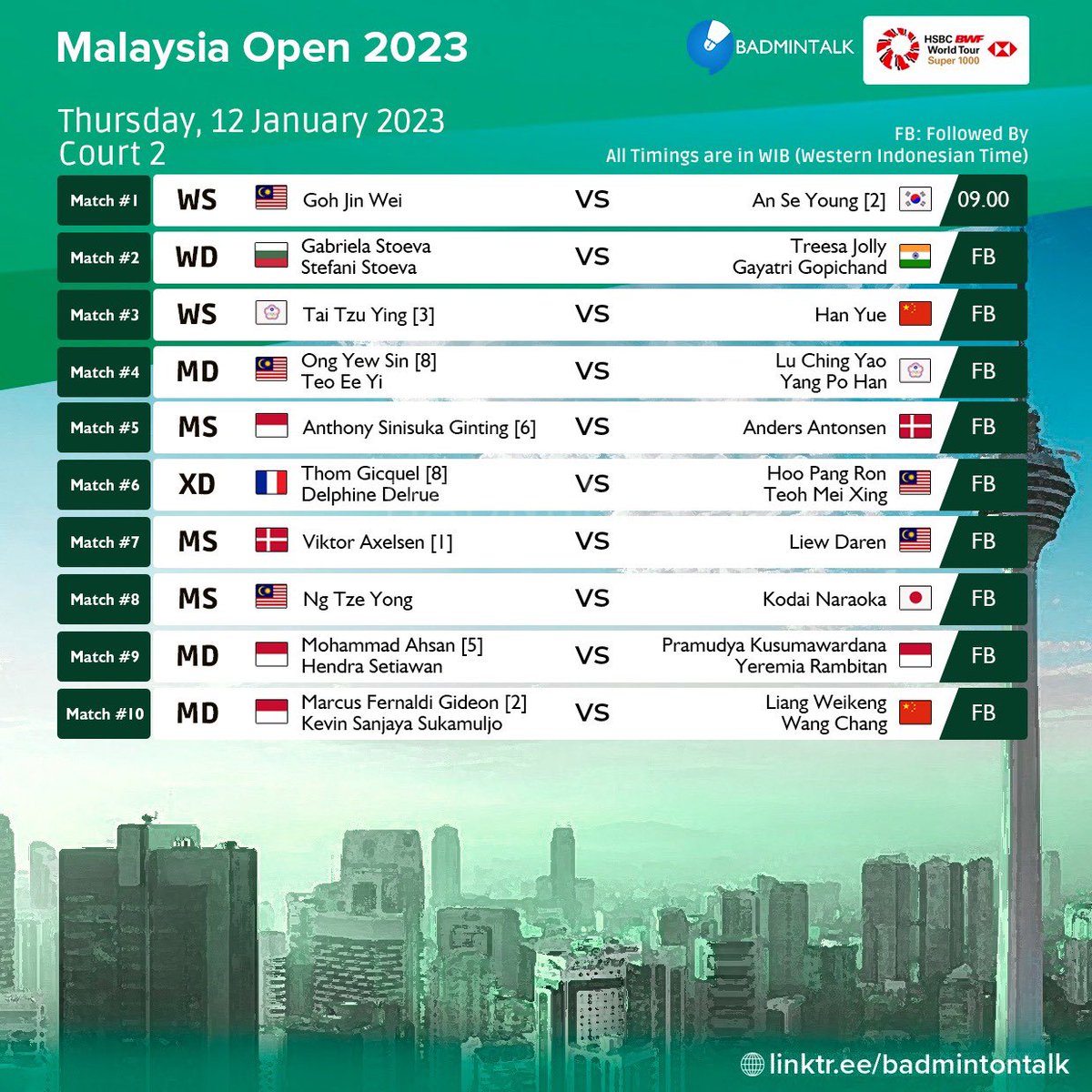 Badminton Talk tweet media