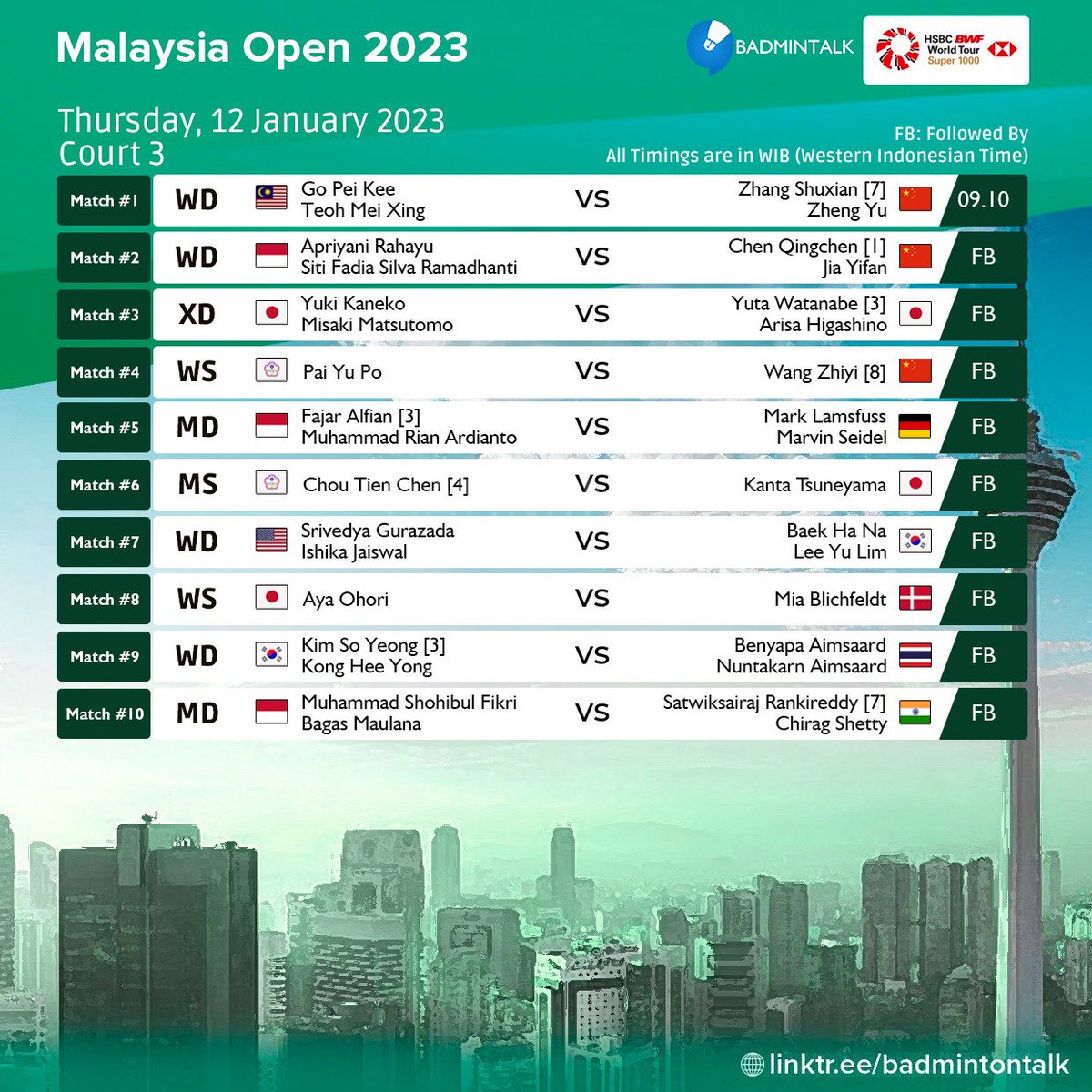 Badminton Talk tweet media