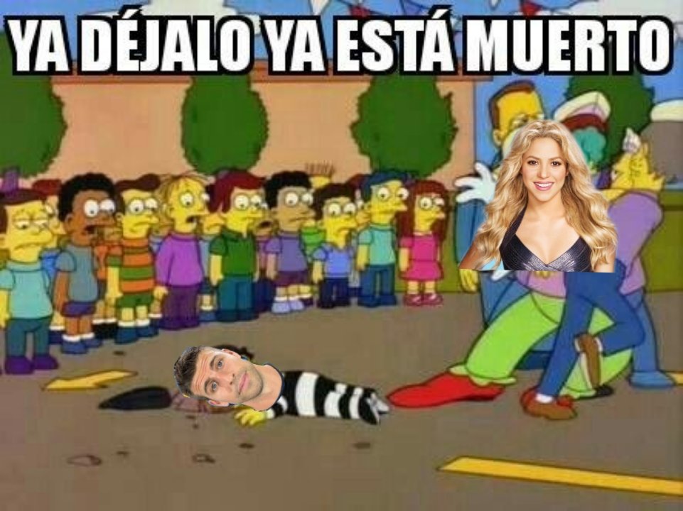 plusbellexx's tweet photo. - Las mujeres ya no lloran las mujeres facturan-
 Déjalo Shakira, ya esta muerto https://t.co/rG3dBpYl48