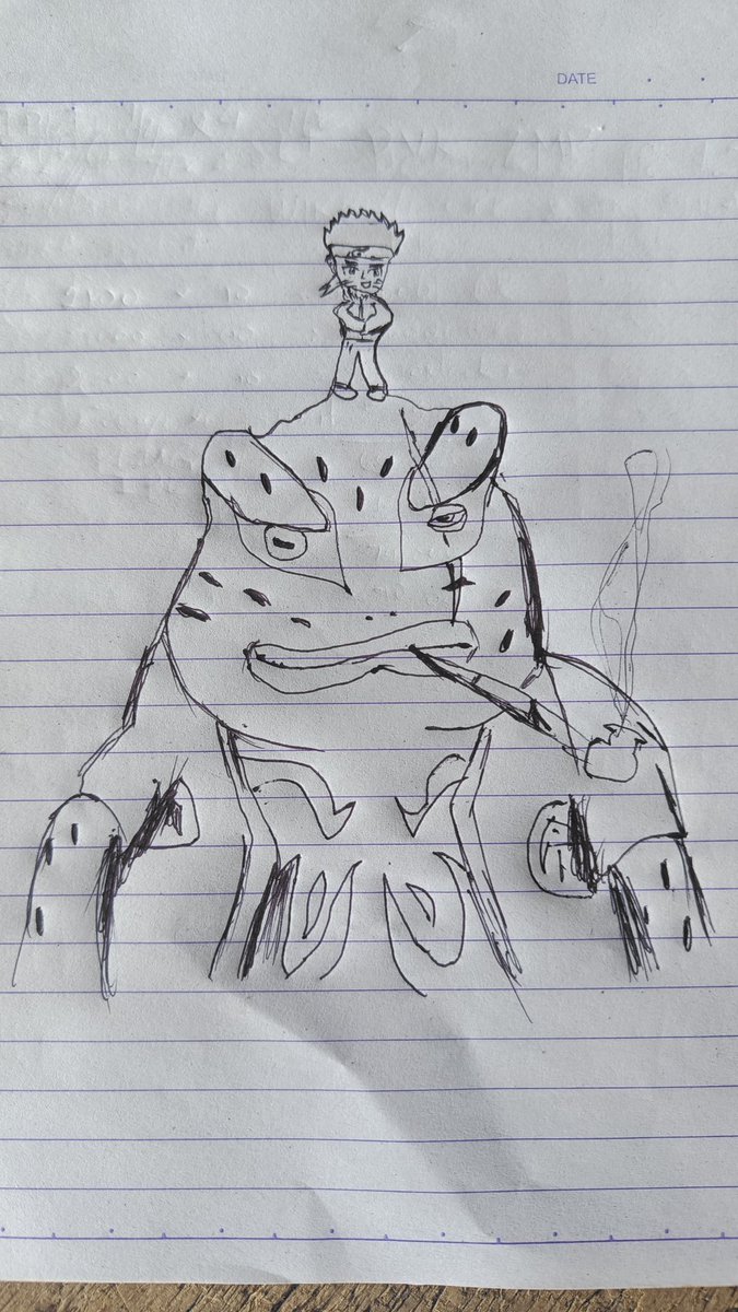 MR_BEANS_1's tweet photo. this is one of the badass anime 😍 im not good in drawing i really imagine whos in it 😍 ribbit ribbit 🐸🐸🐸  @frogscollective https://t.co/25qiYZZgzC