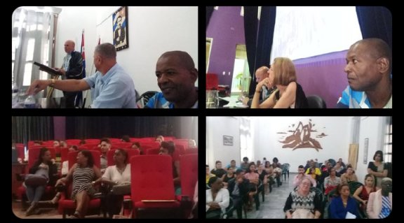 mariofsabines's tweet photo. #Hoy se efectuaron los balances anuales de la Fiscalía y el Tribunal Municipal de #Matanzas, espacios donde se analizó el trabajo realizado y se reconoció a los trabajadores que se destacaron. #JuntarYVencer @SuselyMorfaG @gpppmatanzas @CaridadPoey @DiosenisS https://t.co/PVVjYJiIU8