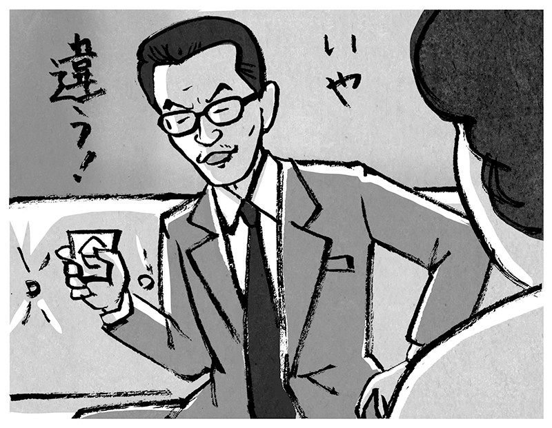 日本農業新聞で連載中の、島田洋七さんの「笑ってなんぼじゃ!」最近の挿絵。
たけしと露天風呂ヵら屋台のラーメンを呼び止めて、ラーメンを食べる。
売れる前の島田紳介。
横山やすしと銀座のクラブで。 