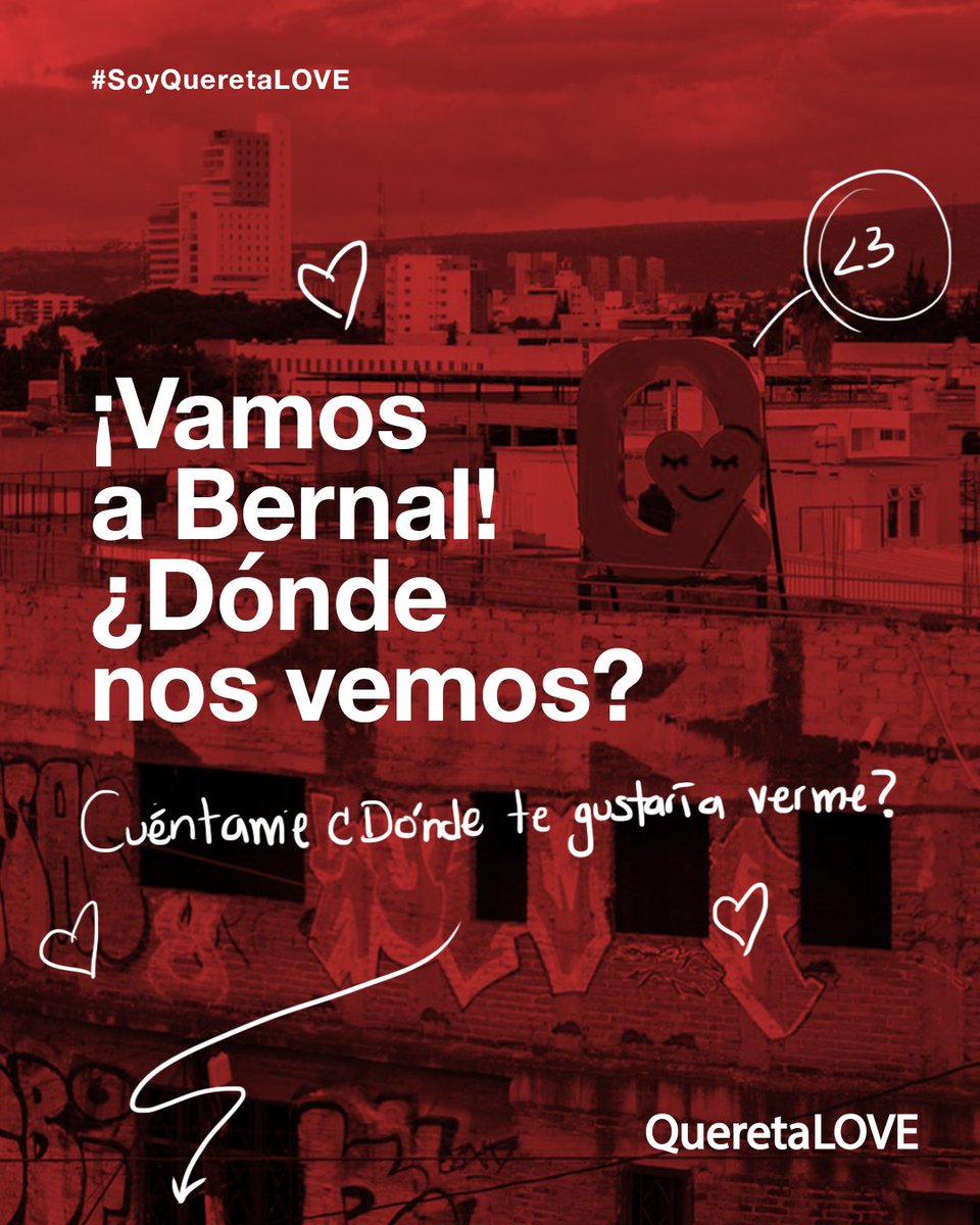 ¡Atención, amigos!

¿Tienen un negocio o emprendimiento en #Bernal, y quieren contar con su insignia de #QueretaLOVE?

Este SÁBADO 14 estaré allá, colocando insignias y disfrutando de un paseo con ustedes.

Comenten o envíenme un mensaje, ¡para ponernos de acuerdo!
