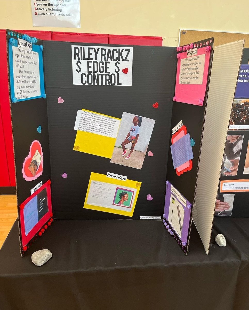 fpcsarmstrong's tweet photo. Today's STEAM Fair was a success! We are so proud of our students for their phenomenal work! One scholar presented her new business! #Armstrong #dccharterproud #FriendshipProud #bettertogether #AlltheWayUp #sciencefairproject https://t.co/1d39Qmji2M