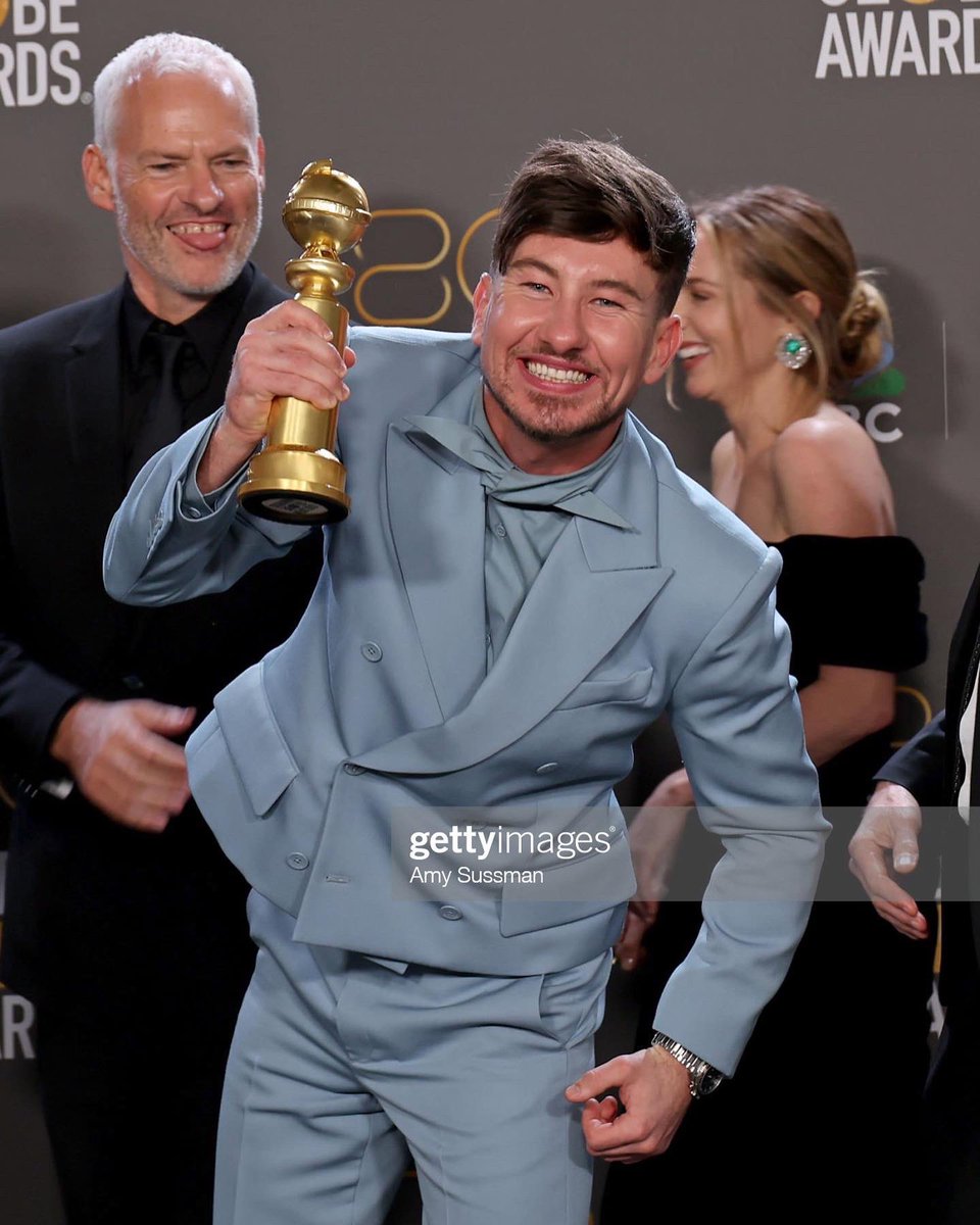 BarryKeoghan's tweet photo. Thank you @LouisVuitton &amp; @omegawatches
Well done @Banshees_Movie ☘️💚 https://t.co/eTo8c0iFrD