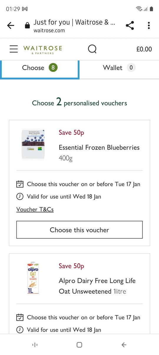 GrlDiver's tweet photo. @lifeincapitals @cravetraveler @waitrose This week, I think I've got your rejects from last week. https://t.co/sS7wGwAKQ1