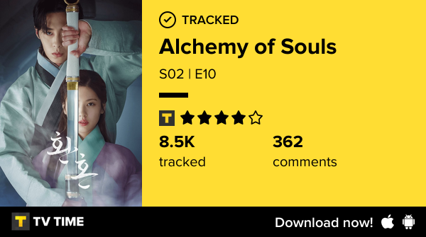 NaneKSoo's tweet photo. I've just watched episode S02 | E10 of Alchemy of Souls! https://t.co/qPTlxcqBMe #tvtime https://t.co/PLJfSBVqLv