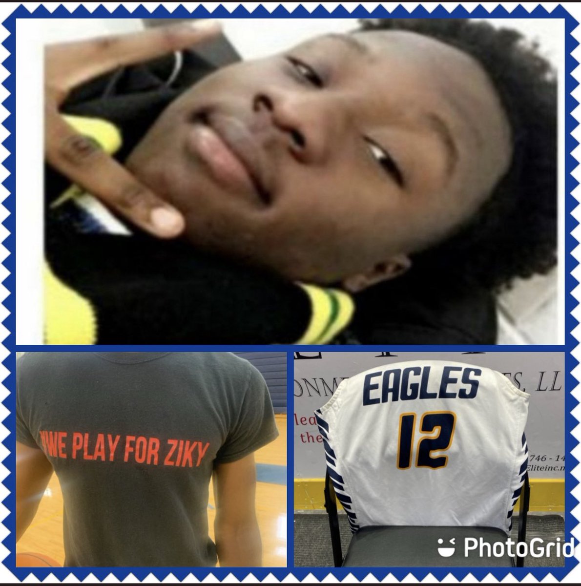 ELHSHoops's tweet photo. Keep resting in Peace our FOREVER Angel… We miss you Zikora. #westillplayforziky #ripz #LLZ https://t.co/Cnb6qcqIu3