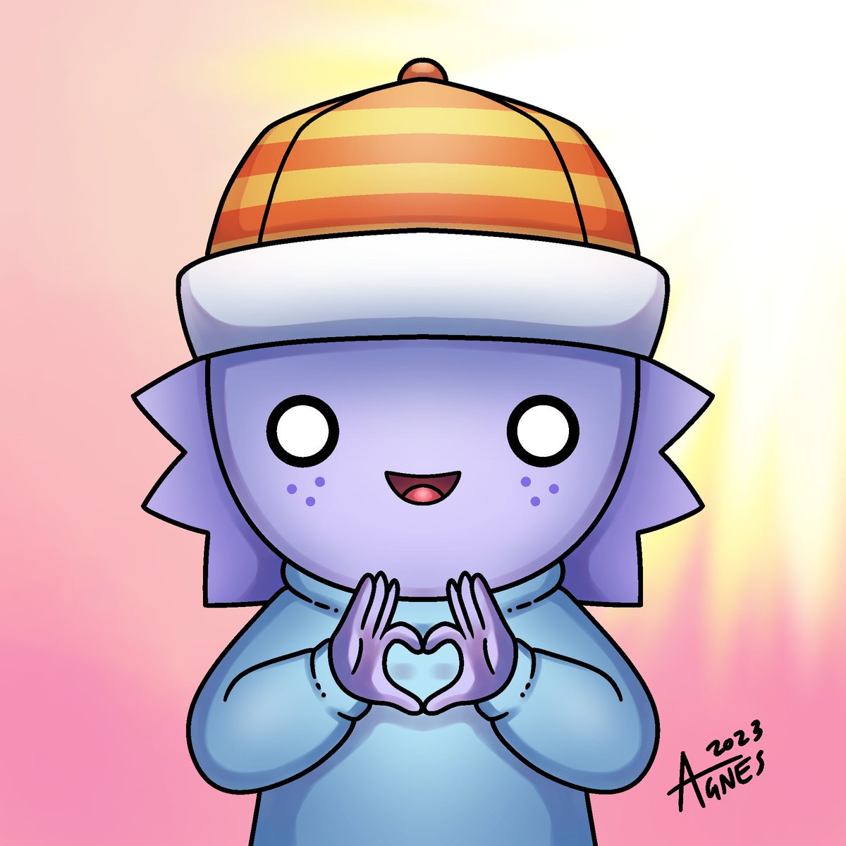 Thank you <a href="/chaboi_eth/">chaboi.eth 🌞</a> for my wonderful little sunny friend! Excited to be a part of this community. Of course, to say hello had to do a drawing. Thank you so much!

<a href="/thesunniesnft/">the sunnies 🌞</a> #tothesun