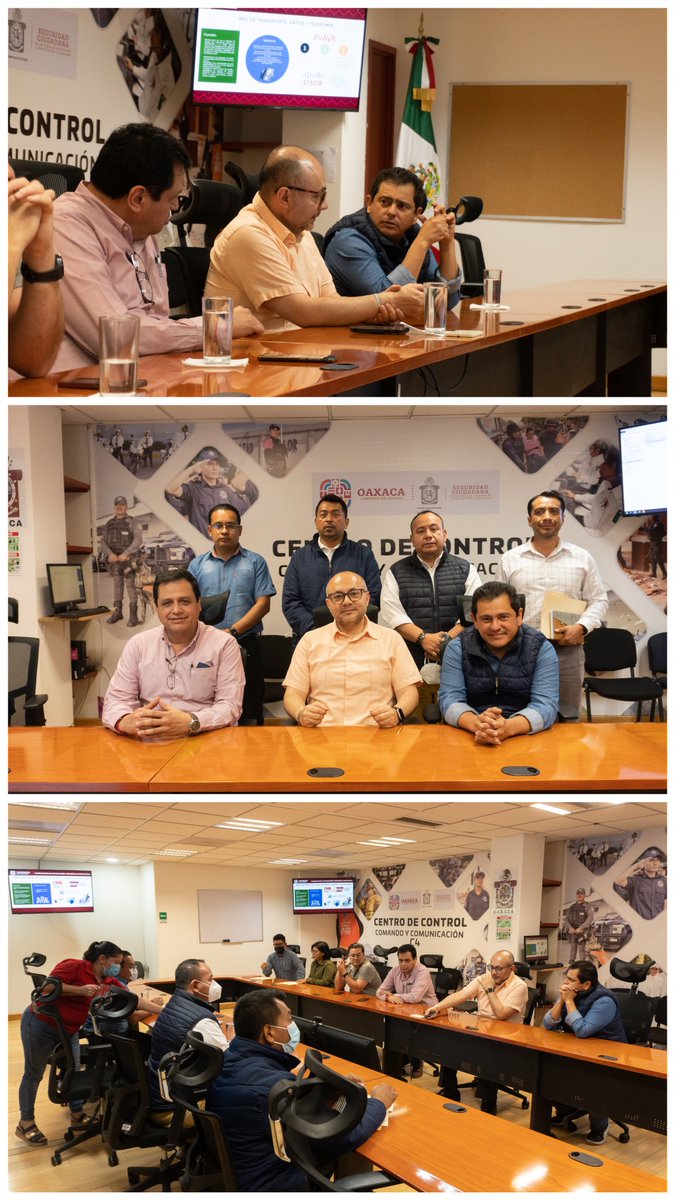 Omayorsspc's tweet photo. Recorrido por las instalaciones de Centro de Control y de Mando (C4) una de las áreas de las sensibles y con gran importancia para la seguridad de las y los Oaxaqueños.

@laloximeneztux
@SIDISSP_GobOax https://t.co/3BVea9tj2C