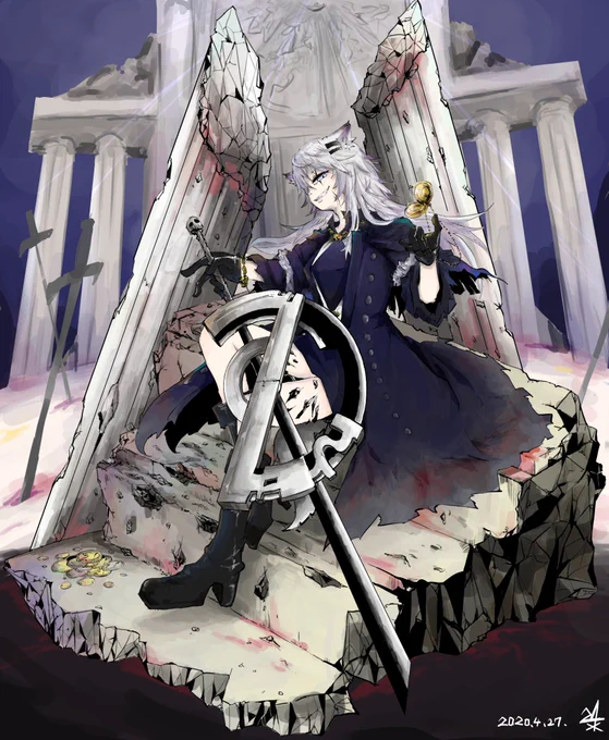 ちょっとお話あったので再掲漫画を封印してイラストを真面目に描いてみようと思ってた時代のイラスト達です。ちなみに、そう思ってから2ヶ月後には漫画を描いてたみたいです。続かな過ぎて草 