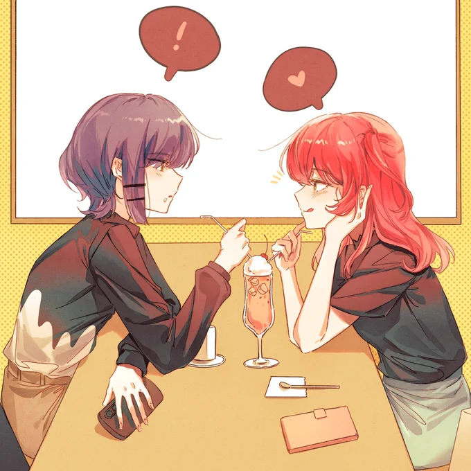#ぼっち・ざ・ろっくリョウ喜多のクリームソーダとシャンデリア☆ 