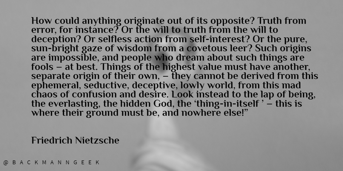 bachmanngeek's tweet image. Nietzsche said it best in his book &apos;Beyond Good and Evil&apos;: be the master of your own destiny &amp;amp; fate. Thank you @jordanbpeterson for sharing! 🌞🌞🌞
#motivation #philosophy #book #thoughts