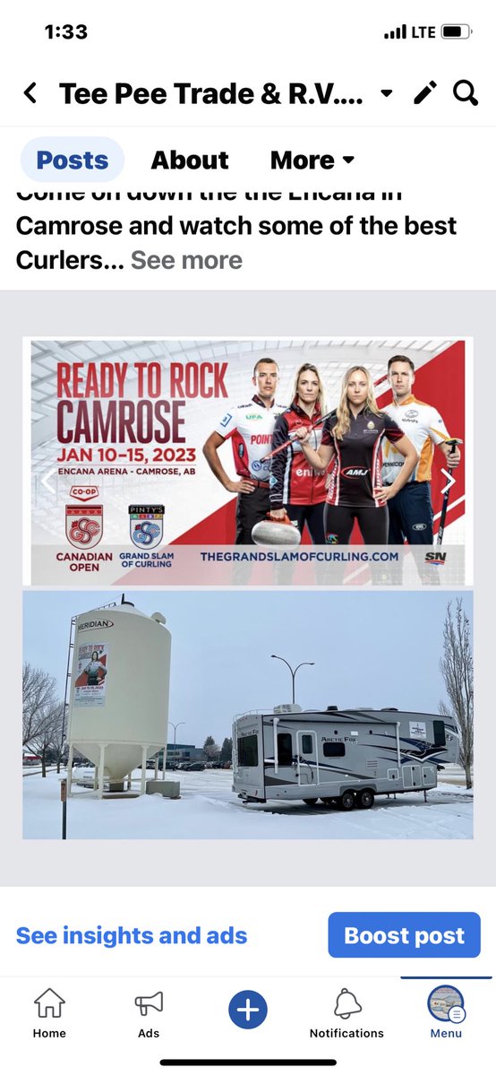 teepeerv's tweet photo. Check out the #Curling in #Camrose at the #GrandSlamofCurling

.
#camrosecurling #gsoc #alberta #teepeerv #pintysgrandslamofcurling #curlingcanada  #sportsnet https://t.co/NdD2M9oa6L