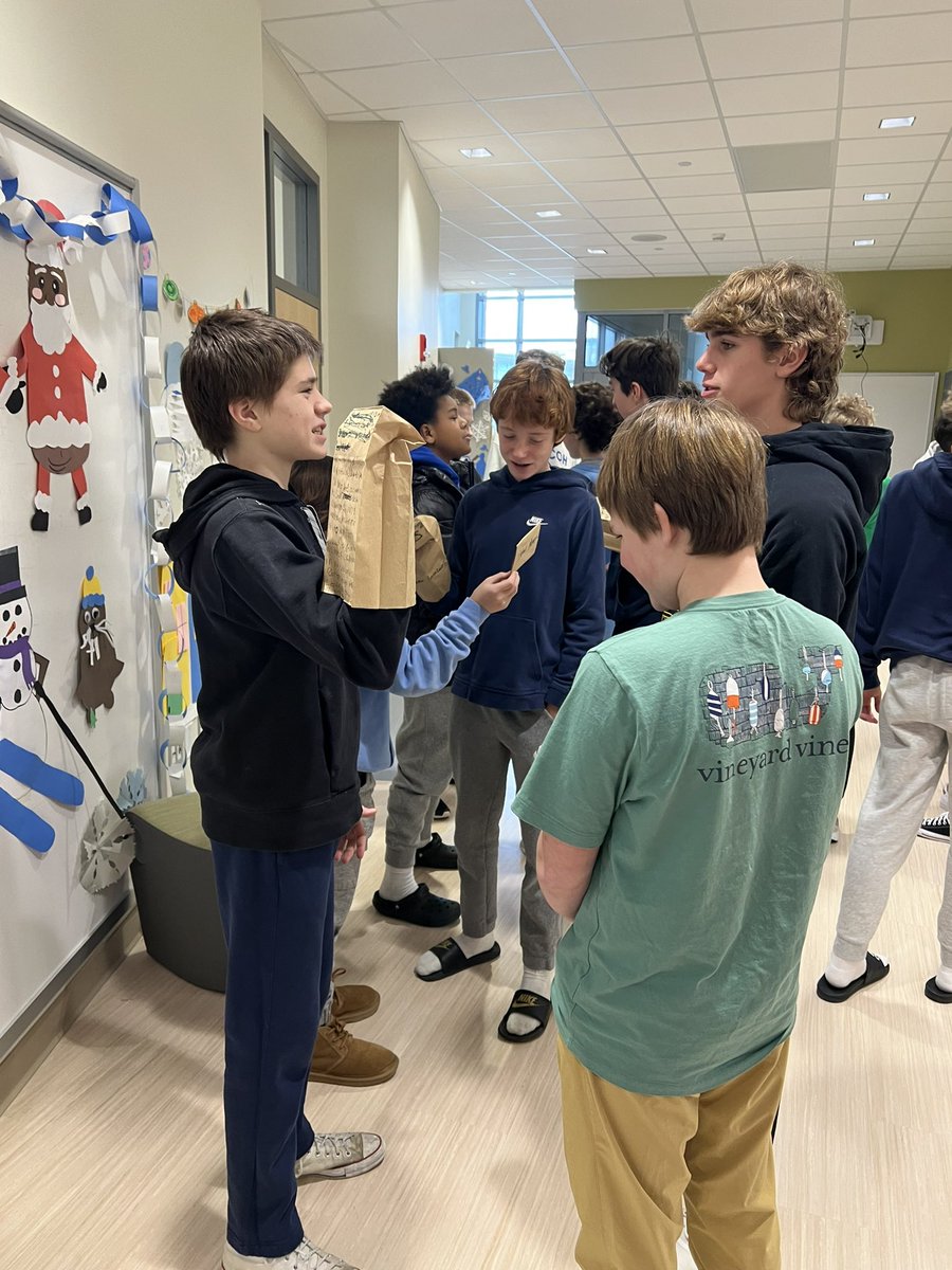 Students proudly shared their #teenactivist puppets which displayed the research they’d done on virtues and courageous actions. You’re never too young to make your voice heard! @gates_middle