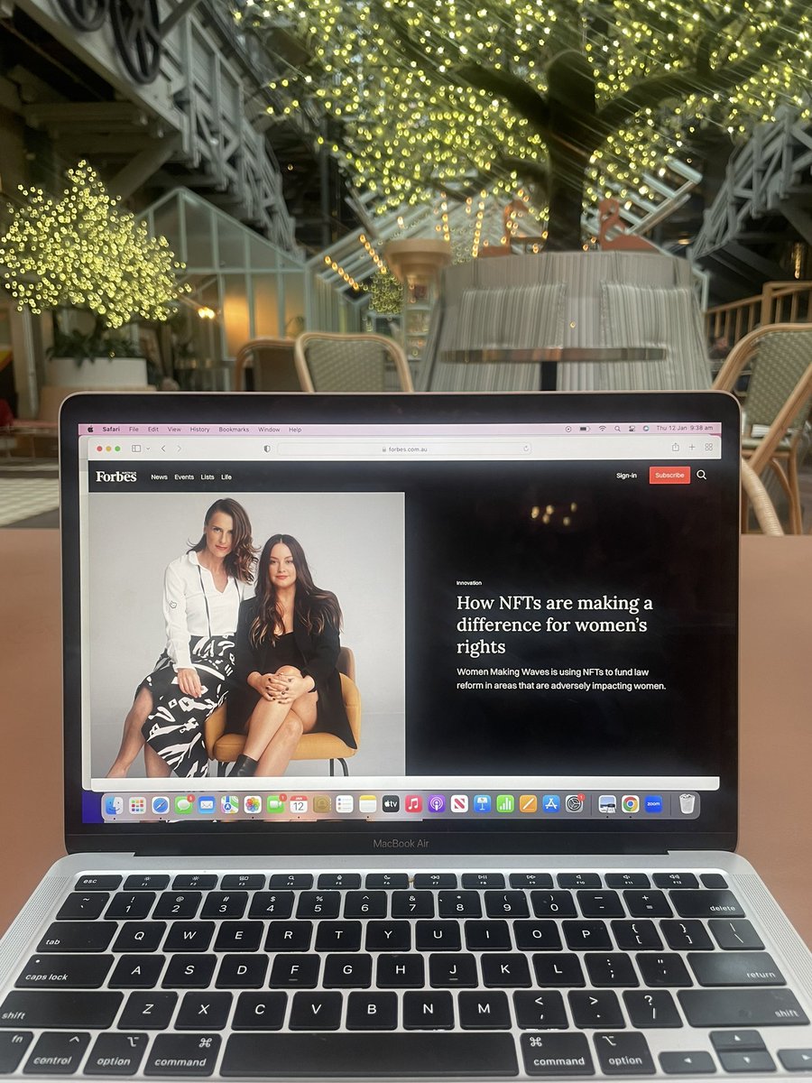 We’re the cover story on <a href="/Forbes/">Forbes</a> Australia today! What a place to share what we’re launching with Swell Club and the journey so far. 🎉🎉 

forbes.com.au/news/entrepren…