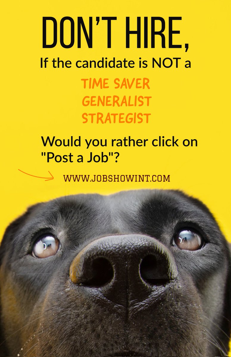 JobshowInt's tweet photo. Where you get your candidates is a big deal!
#GoldenGlobes #GoldenGlobes2023 #CarabaoCup #Job #employee #business #Businesses #SuccessionHBO #Harvard #Thread #Trending #trendingvideo #USA #jobshow #HR #HumanResources #HIRINGNOW #Recruiting #hireme #JobAlert #Workforce #ALERT https://t.co/cSWv06EBrU