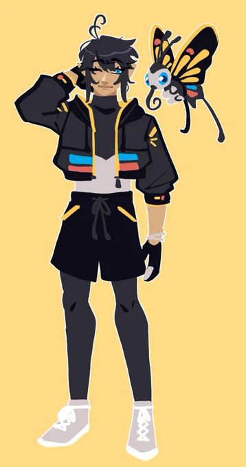POKEDDEXY 1: BUG - No. 267Walks in several days late but I wanted to try doing it this year anyways at my own pace! Mostly as an opportunity to redraw/redesign some old PKG OCs of mine. 