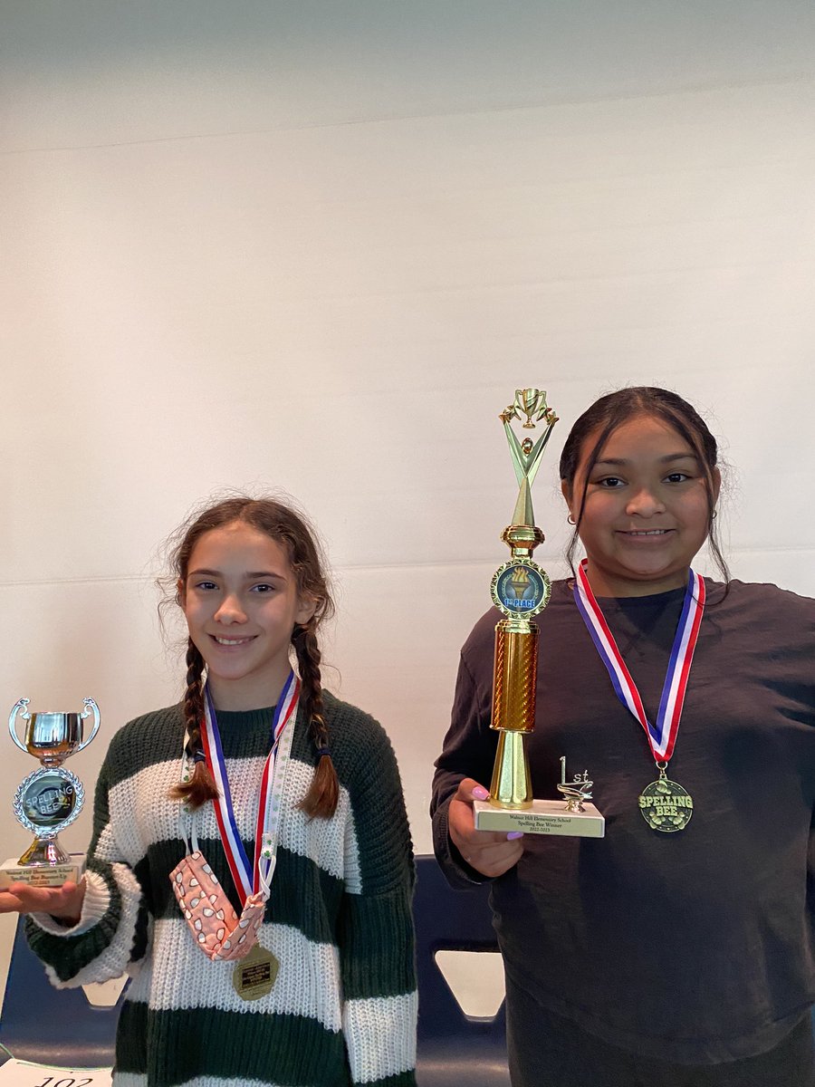Congratulations to our Walnut Hill Spelling Bee Champion Delilah and Runner Up Ronnie! We’re so proud of the both you. #oneambush