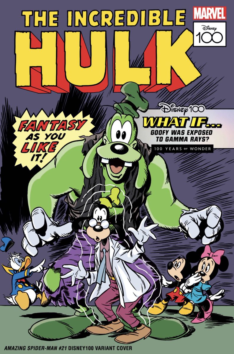 ComicsandCrypto's tweet photo. We would love to see these @Disney 100 special edition comics drop as a scarce collection on @veve_official! What about you Fam? @ecomi_ @Marvel https://t.co/5WNAySwZrN