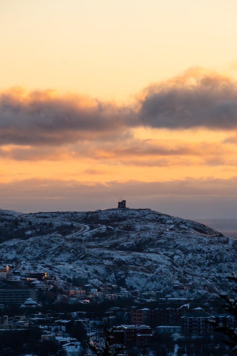 CapelinCreation's tweet photo. Fresh powder on the trails 🌨️ 

#mountscio #eastcoasttrail #explorenl #signalhill #yyt #newfoundland https://t.co/v3lhFKmKUN