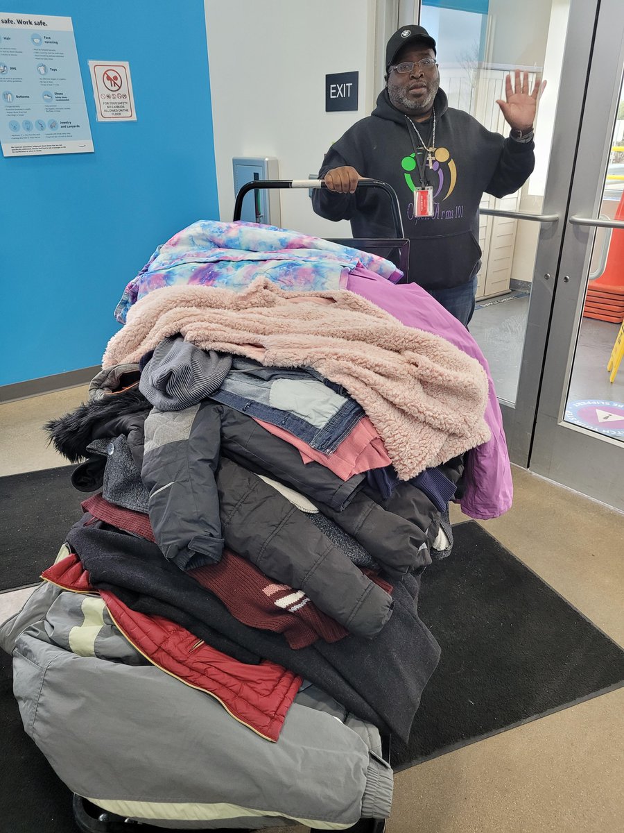 kabodhouse's tweet photo. A BIG THANK YOU to @amazon - Mokena for their generous donation of coats for our @onewarmcoat coat drive. Giving them away along with @101Arms and @LetsBeProactive on Friday 2/10/23, at the Harvey Transportation Center. Stay tuned for details! #SharingWarmth #WeAreDeliveringHope https://t.co/MZrEYJtJqz