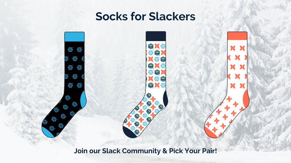 Did someone say FREE Socks? We sure did! The 1st 100 people to join our Slack Community can pick their pair 😀 Learn more 👉 bit.ly/3H0Gorr 

👋 We're building end-to-end #Data solutions for businesses. Follow us &amp; let's grow together 🙂 <a href="/datalakehouse/">DataLakeHouse</a> 

#Analytics