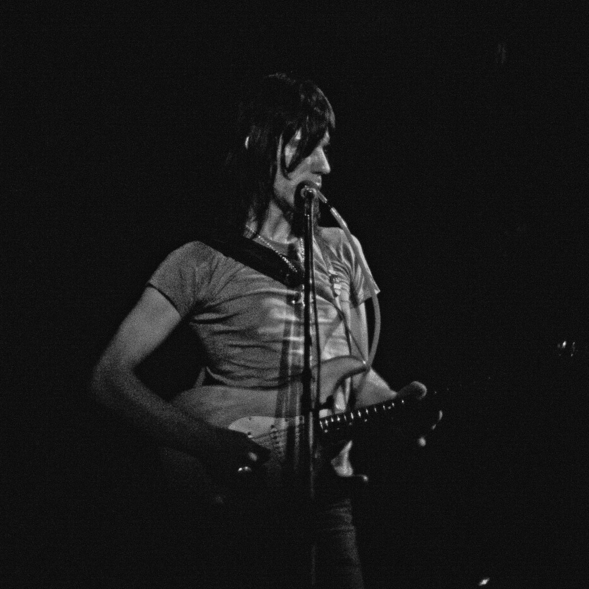 Losing Jeff Beck today is just a crummy way for 2023 to start. There will never be another like him. I took this photo in '75 in San Antonio. He's using a talk box on his version of the Beatles 'She's a Woman'. R.I.P. Mr. Beck